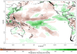 el nino pluie