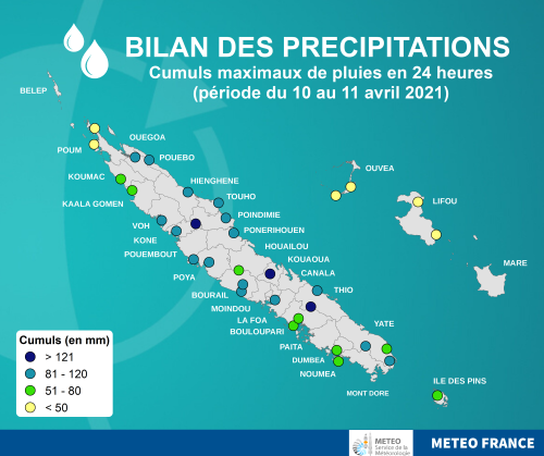 carte pluie