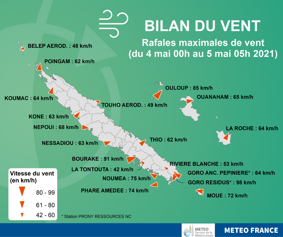 carte vent