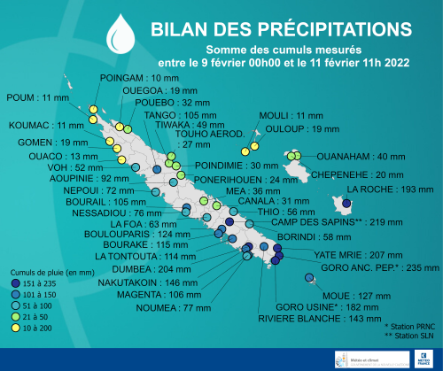 carte pluie