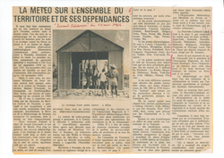 24 05 1966 Journal Caledonien repartition stations ptt