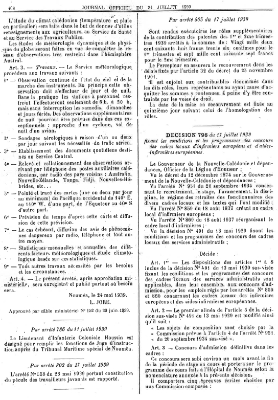 Arrete 1939 page2