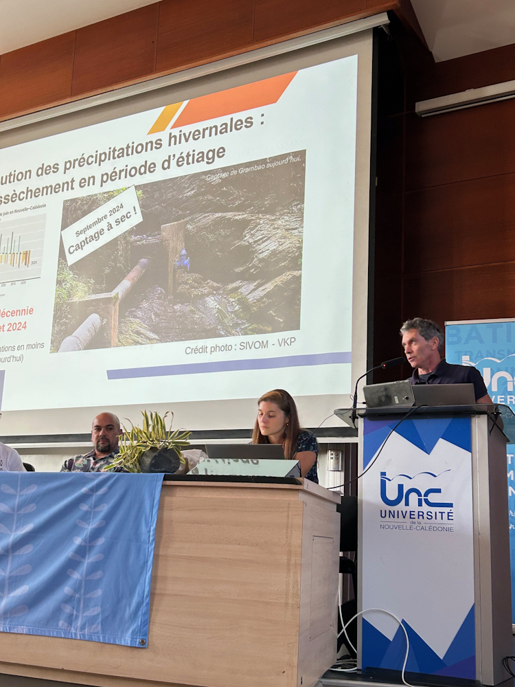 Thomas Abinun au mini-séminaire « Agriculture, alimentation et usage de l’eau »