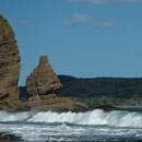 La Roche Percée depuis la baie des tortues © Alain Rio