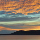 Nuages au crépuscule - Port Ouenghi © Jean Nguyen