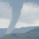 Tornade au lac de Yaté © Nicolas Guiguin