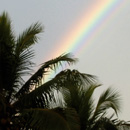 Arc en ciel depuis le Koulnoué de Hienghène © Alain Rio