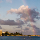 Arc-en-ciel à l'Anse Vata © 