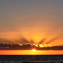 Sunset à l’Anse Vata © 